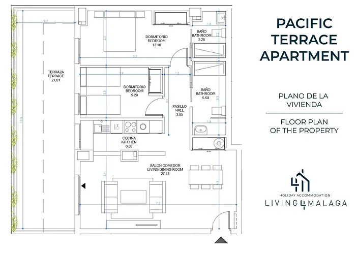 Living4malaga Pacific Terrace 아파트 *